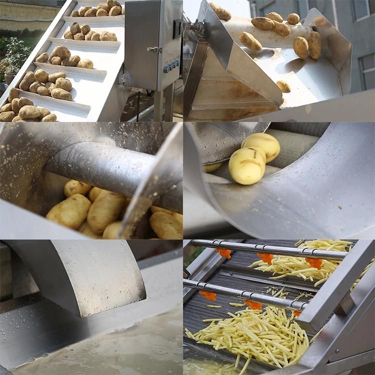 Competitive Price Potato Crisp Production Line French Fries Processing Equipment