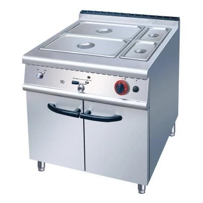 Commercial Gas Bain Marie with Cabinet