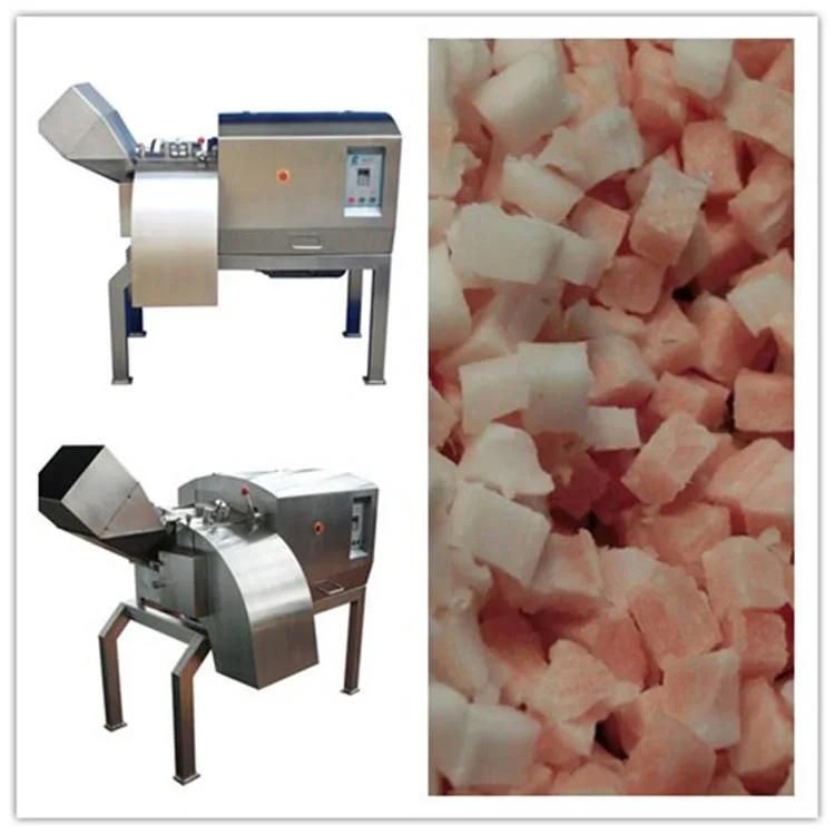 Multifunctional Industrial Frozen Cooked Beef Chicken Meat Cube Dicer