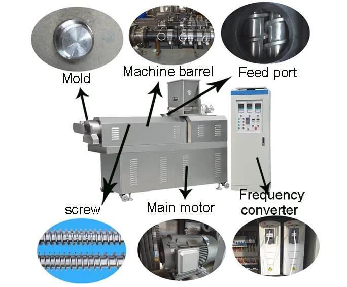 Make Soya Meat Machine Vegetarian Meat Extruder Machine