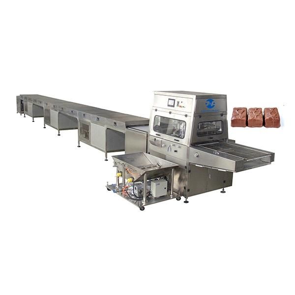 New Design Chocolate Enrober Bread Chocolate Enrobing Machine for Sale