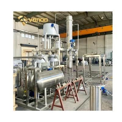 High Efficiency Stainless Steel Falling Film Evaporator for Chemical Use