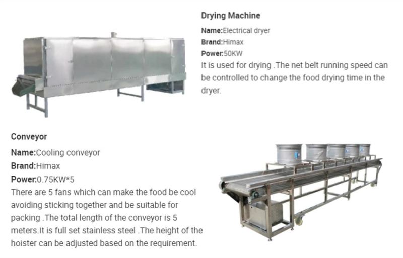 Multi-Function Breakfast Cereal Oatmeal Making Machine Line