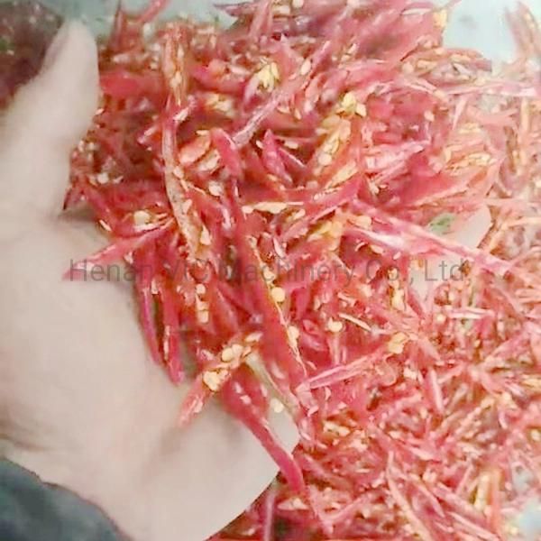 Stainless steel chili cutter pepper cutting machine