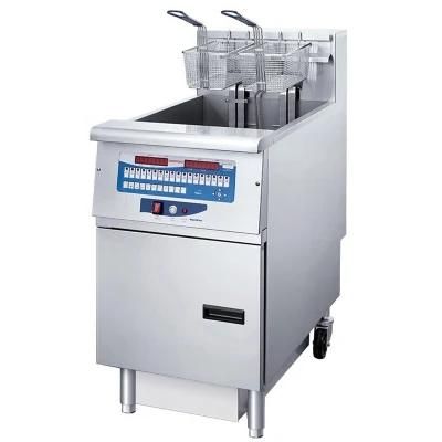 Commercial Stainless Steel Electric Fryer with Built in Filter