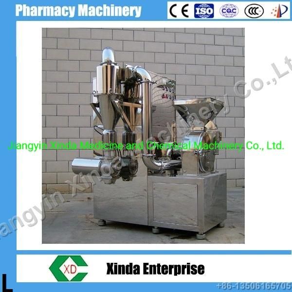 Solid Built Stainless Herbal Herb Powder Grinding Machine Original Manufacturer