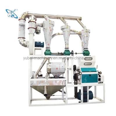 ISO Mini Home Flour Milling Machine Wheat Millet Rice Sorghum Flour Mill Machine