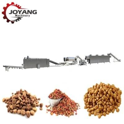 Animal Feed Twin Screw Extruder Pet Food Machine