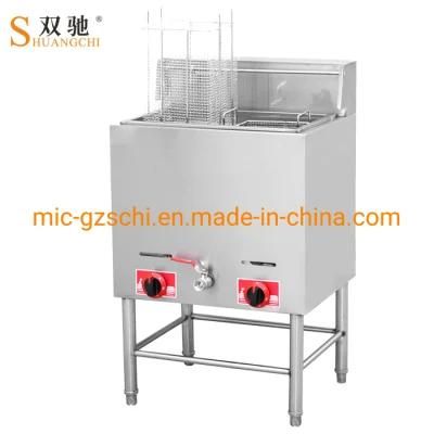 Free-Standing Gas Fryer for Frying Potato &amp; Chicken