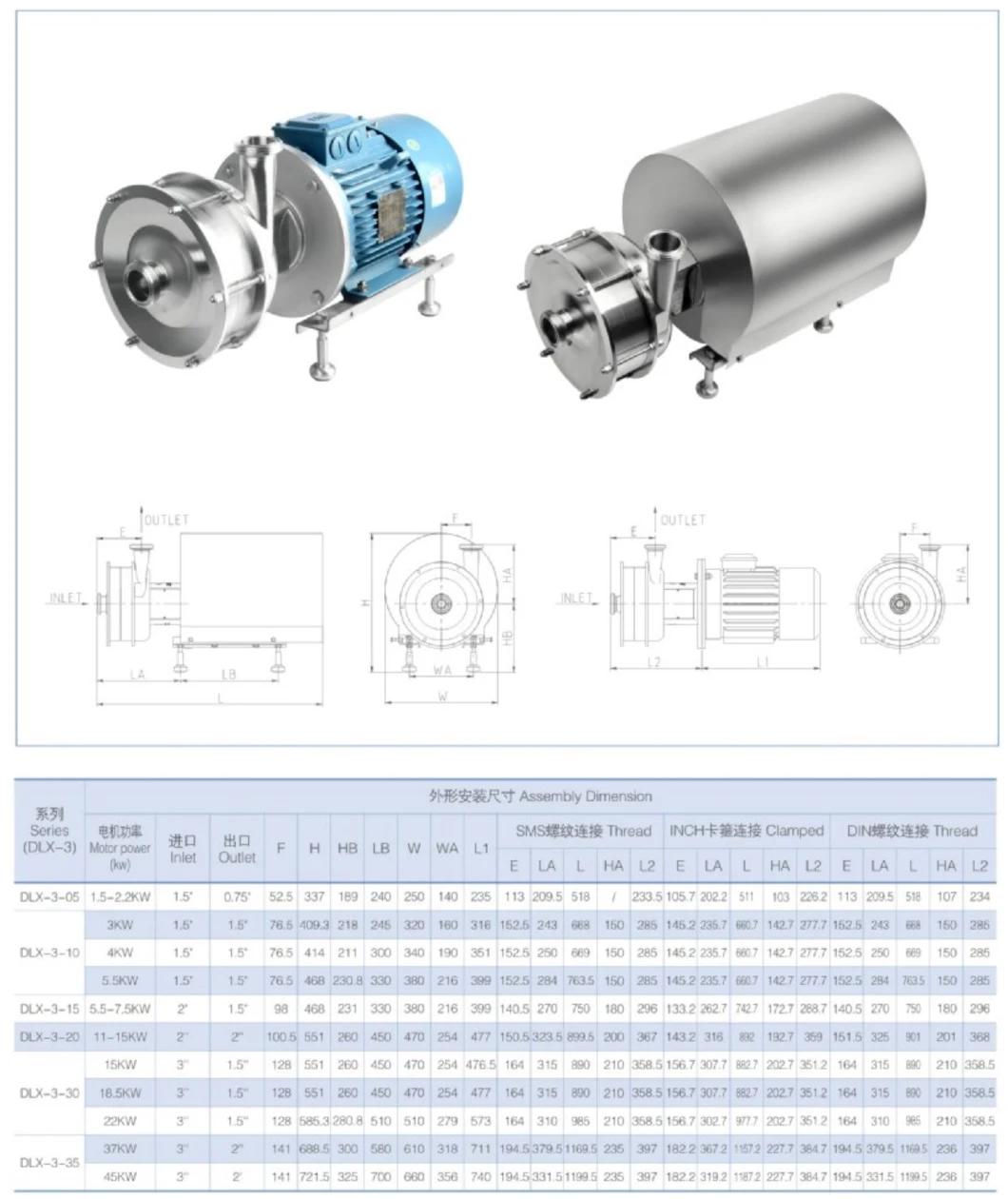 Multi-Stage Impeller Centrifugal Pump with Control Box