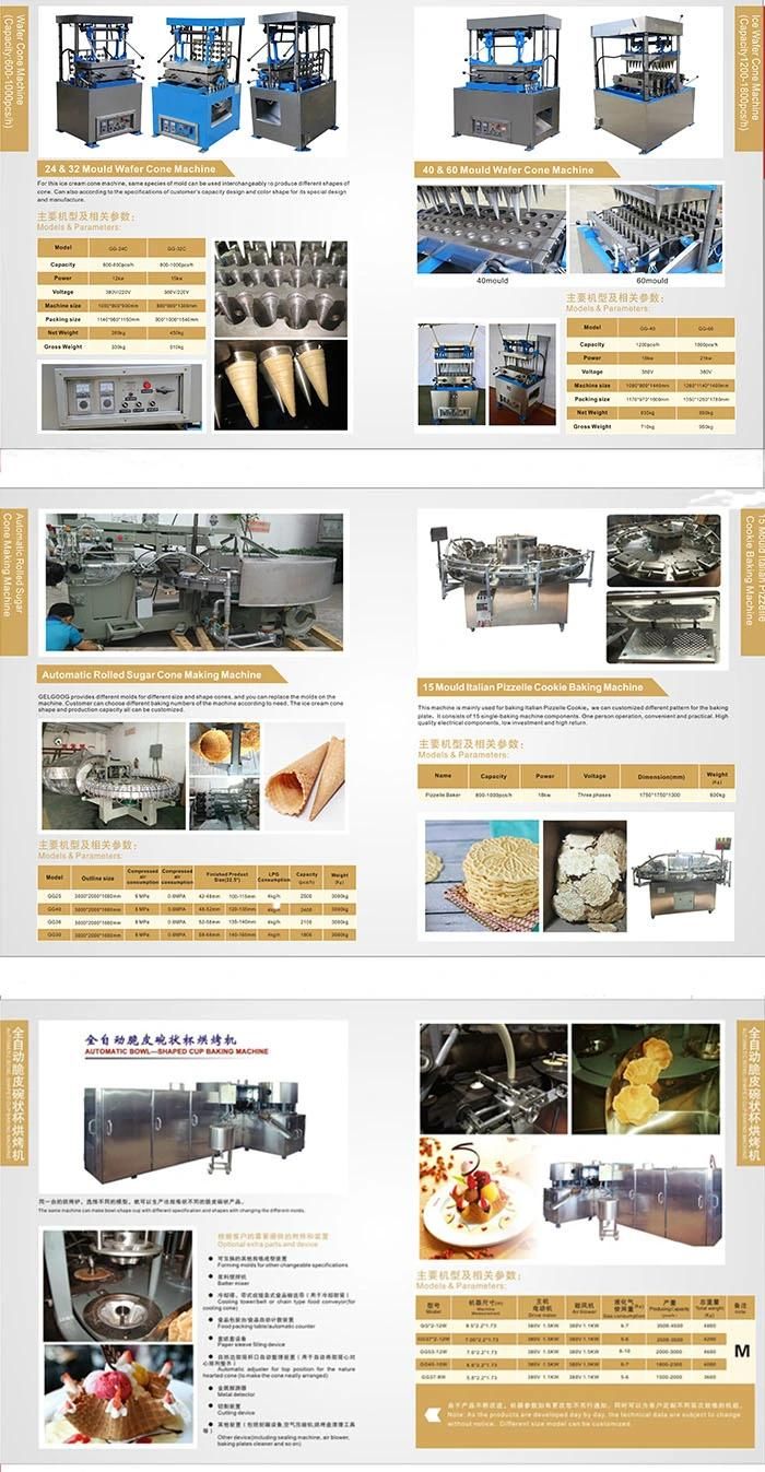 Commercial Ice Cream Cone Maker Machine Stroopwafel Waffle Cone Maker