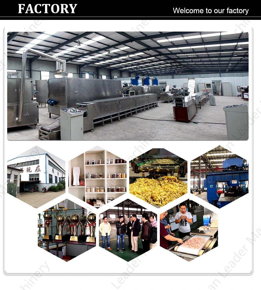 Small Scale and Industrial Continuous Frying Line with Factory Price for Sale