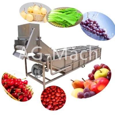 High Quality Fruit Ginger Potato Bubble Washing Machine