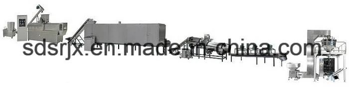 Automatic Continuous Production Puffed Rice Processing Line Machine