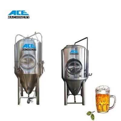 Price of 3bbl 5bbl 7bbl 10bbl Stainless Steel Microbrewery Beer Brewing Equipment Turnkey ...