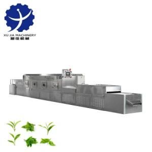 High Quality Tunnel Tea Leaf Microwave Dryer Green Tea Fixation Equipment