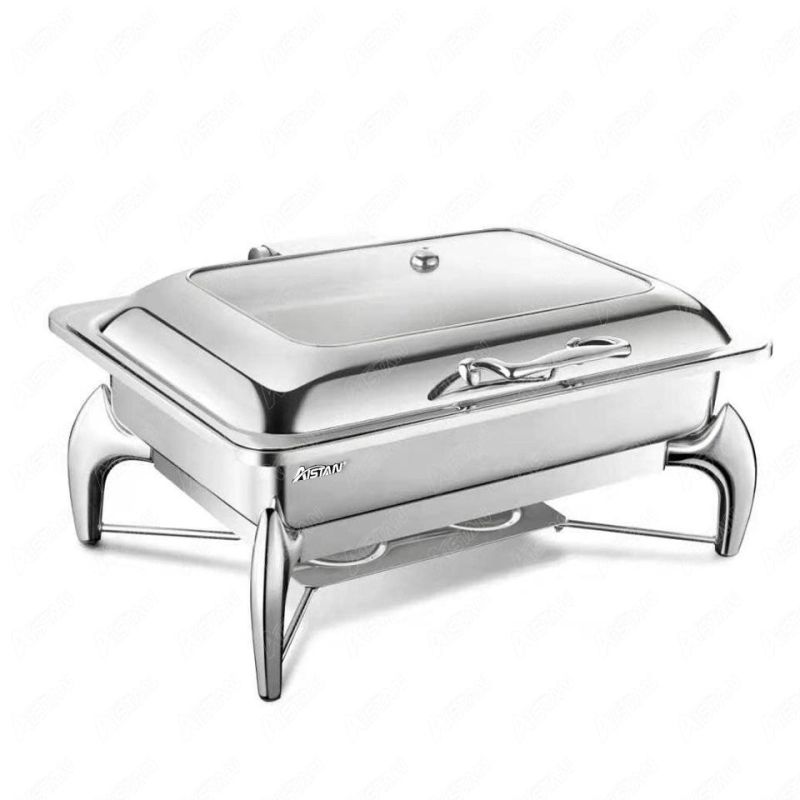 Sy04 Stackable Stainless Steel Catering Buffet Chafing Dish Food Warmer