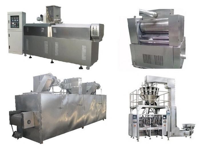 Expanded Breakfast Cereals Corn Flakes Manufacturing Machinery