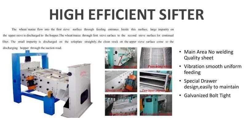 Automatic Maize Corn Flour Grits Meal Making Machine Milling Mill