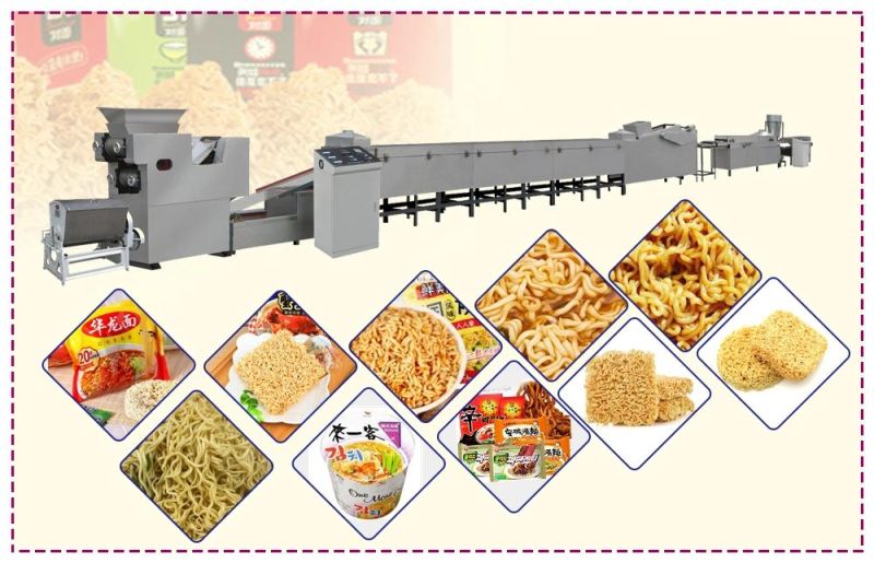 High Quality Mini Instant Noodle Equipment / Instant Noodle Making Machinery with Ce