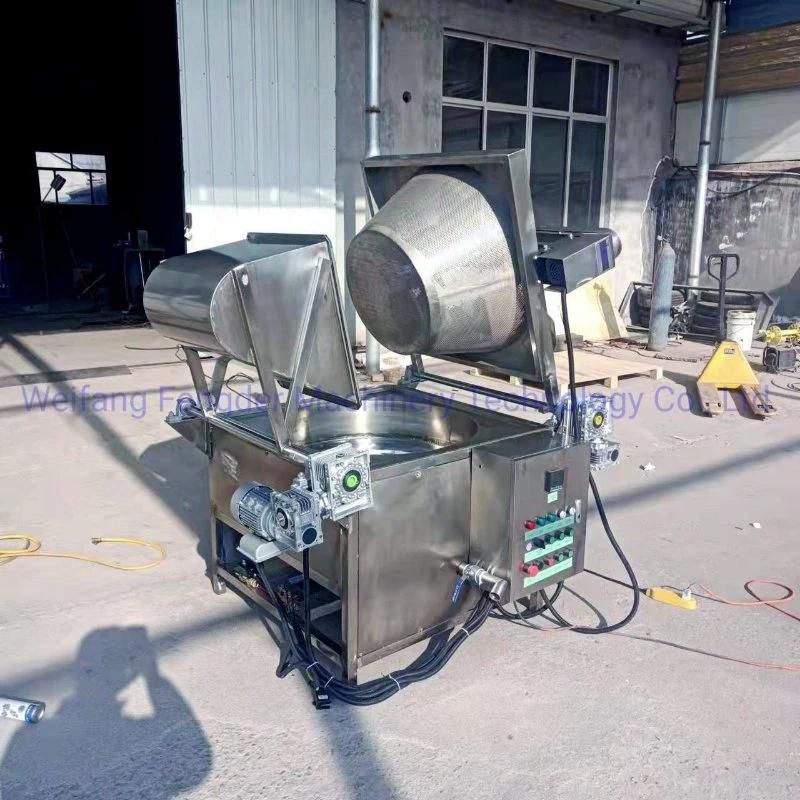 Industrial Food Frying Machine for Potato Chips/French Fries