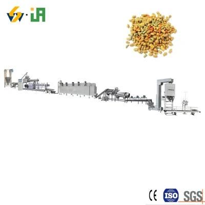 Dry Extruded Kibble Pet Dog Food Making Equipment Machine Line