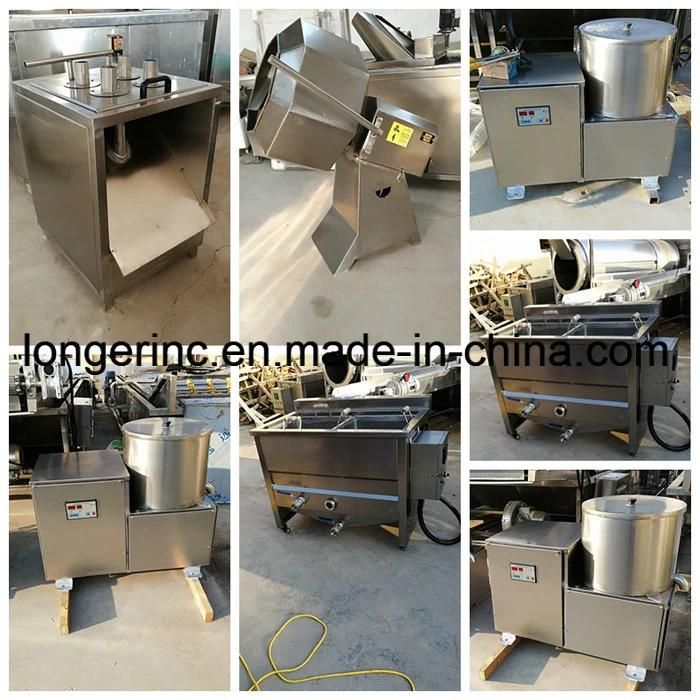 Banana Chips Frying Production Line Plantain Chips Making Machine