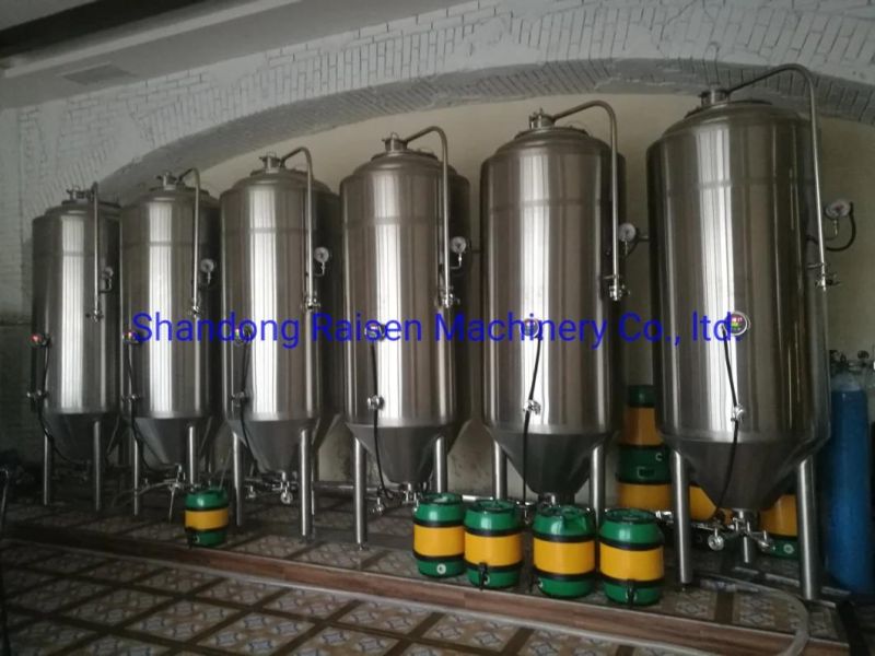 7hl 700L 7bbl Stainless Steel Beer Fermentaion Tanks, Fermenters with 60 Degree Cone, Conical Fermenter