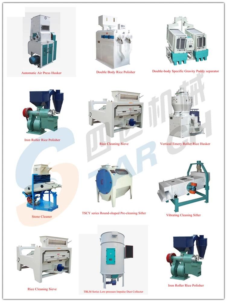 Complete Set 60tpd Parboiled Rice Mill Equipment