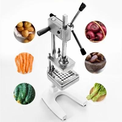 Manual French Fries Making Machine Commercial Fries Cutting-Silver