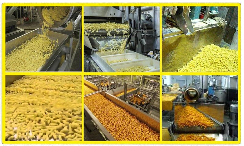 Kurkur Snack Food Machine Corn Curls Machine Kurkur Snack Food Production Line