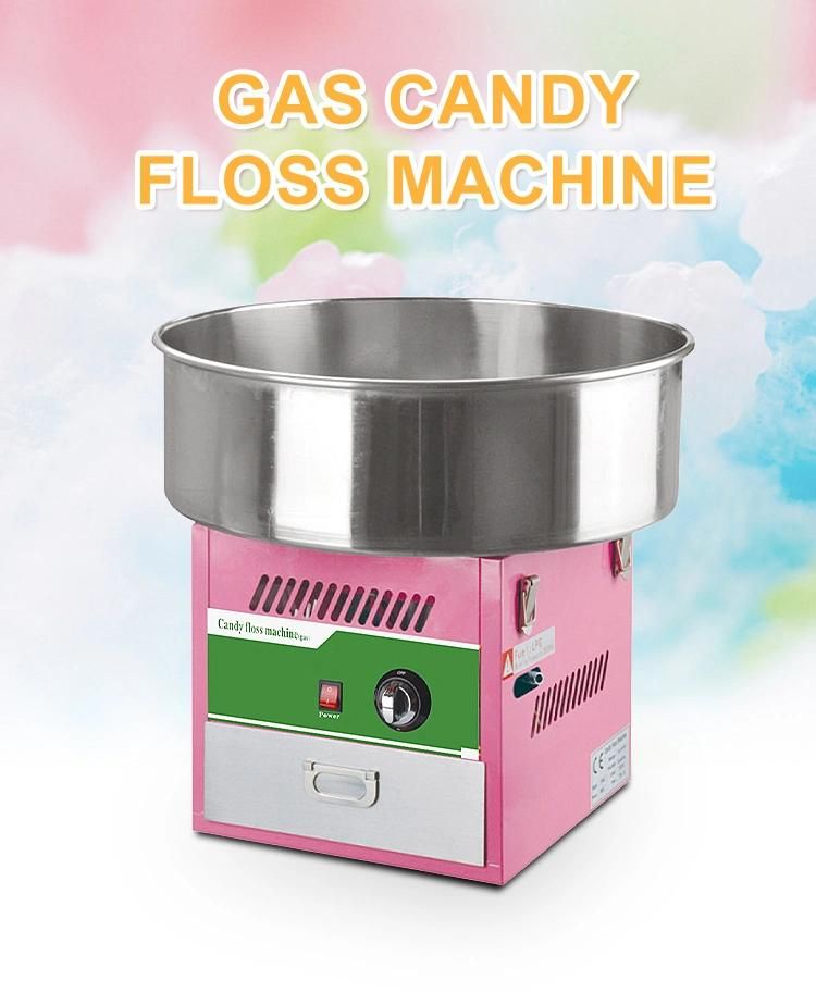 Gas Cotton Candy Floss Machine Candy Floss Flower Making Machine