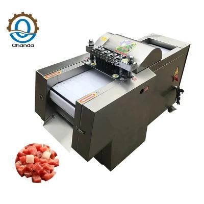 China Food Meat Chopper Dicer Frozen Meat Cube Chopping Dicing Machine Meat Cutting ...