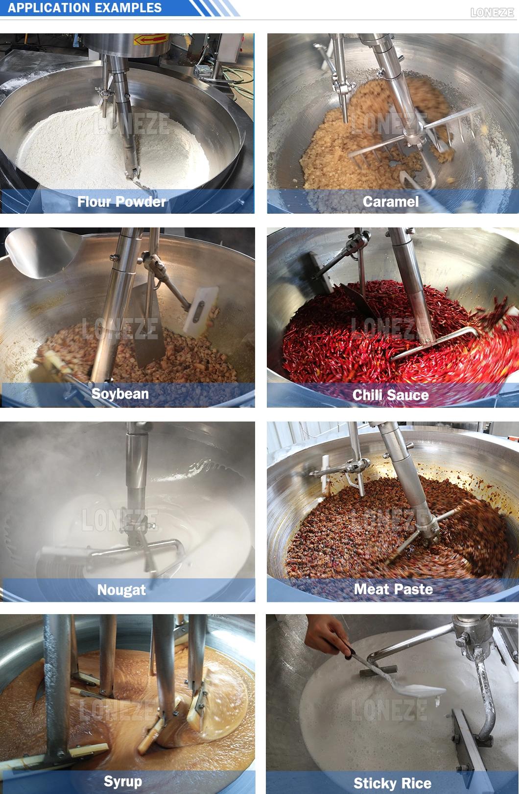 Industrial Cooking Pot Industrial High Quality Commercial Automatic Reman Cooking Machine