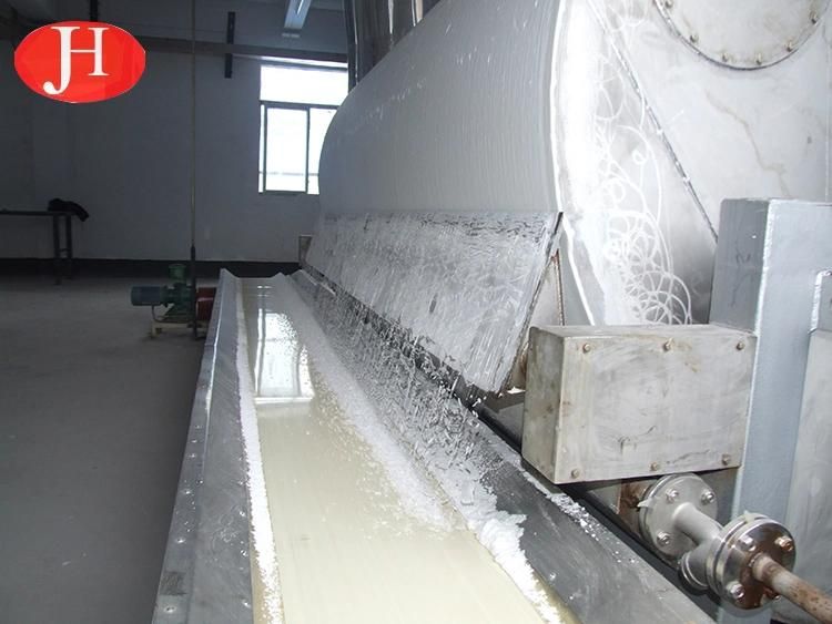 Automatic Cassava Starch Slurry Dewatering Machine Vacuum Filter Cassava Starch Processing Line