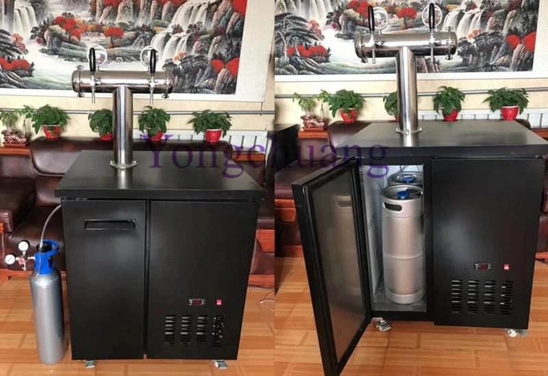 High Quality Beer Cooler with Beer Tank and CO2 Bottle