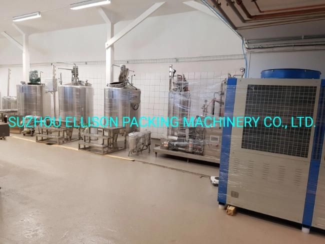 Vertical Type Beverage Mixing Tank Machine / Mixer Equipment for Juice Production Line