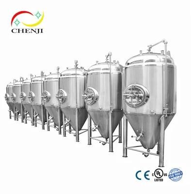 China Jinan Beer Production Line with Dimple Jacket