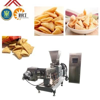 Fried Crispy Chips Pellet Snack Foods Extrusion Tortilla Doritos Production Machine