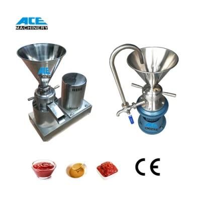 High Quality SS304 SS316L Peanut Butter Grinding Machine Chilli Colloid Mill