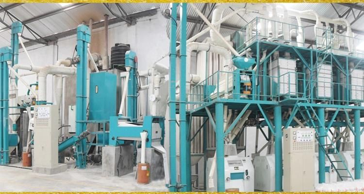 Produce Kenya Super Maize Meal 50t/D Maize Milling Machine