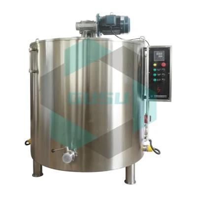 Stainless Steel Finished Cocoa Butter Insulation Tank Volume 5000L