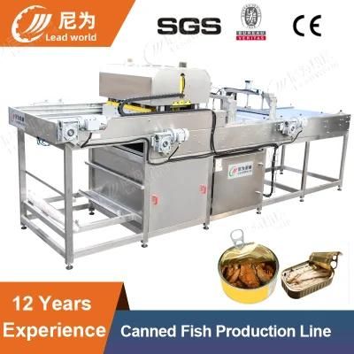 Turnkey Project Complete Canned Seafood Production Line