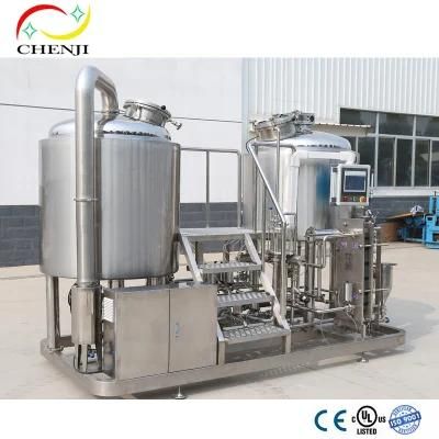 All Stainless Steel Craft Brewing Turnkey Project Beer Making Equipment