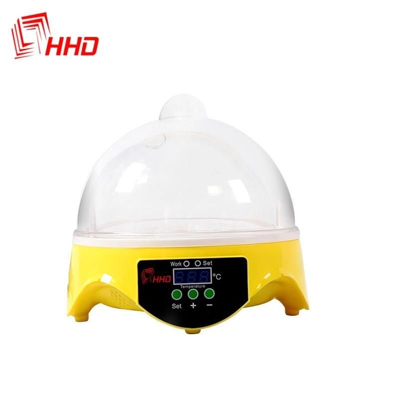 CE Automatic Small Mini Chicken Egg Incubator for 7 Eggs