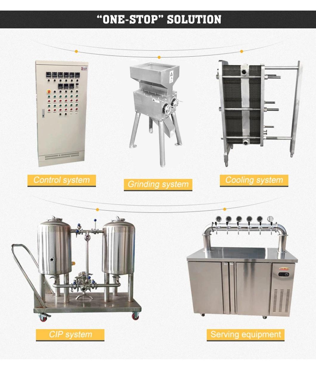 Touch Screen Automatic/Digital Display Semi-Auto Controlling 1000L 10hl Fermenter Turnkey Service