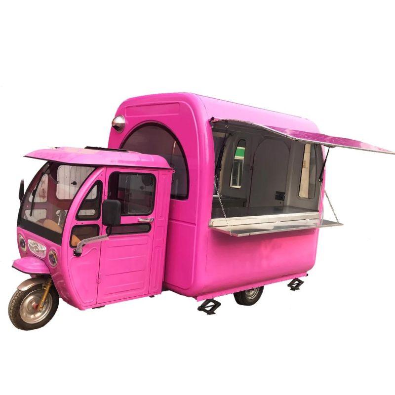 Towable Street Mobile Kitchen Outdoor 3m X 2m Mobile Food Trailer