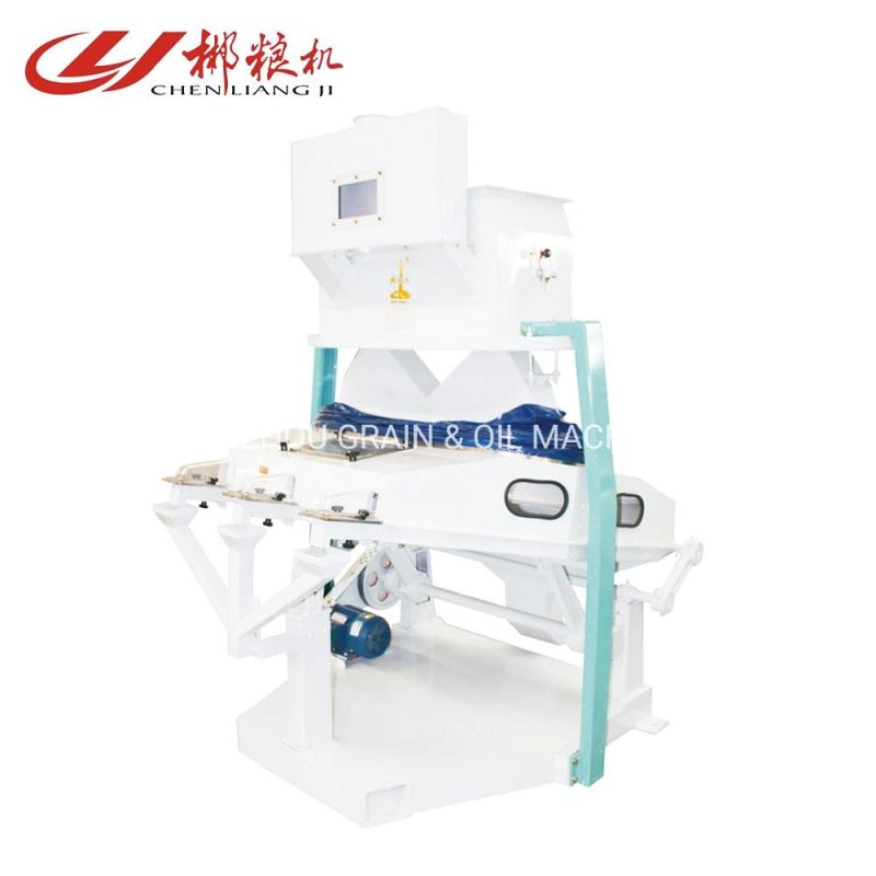 Clj Hot Sell Grain Processing Machine Tqsx Paddy Rice Destoner Machine