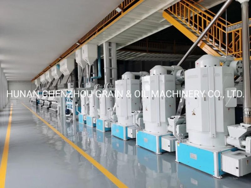 Auto Rice Milling Machine 150-2000tpd New Rice Processing Plant