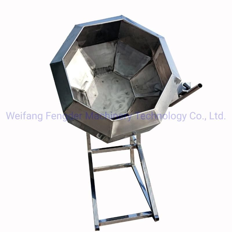 High Quality Good Performance Octagon Peanut Seasoning Coating Machine